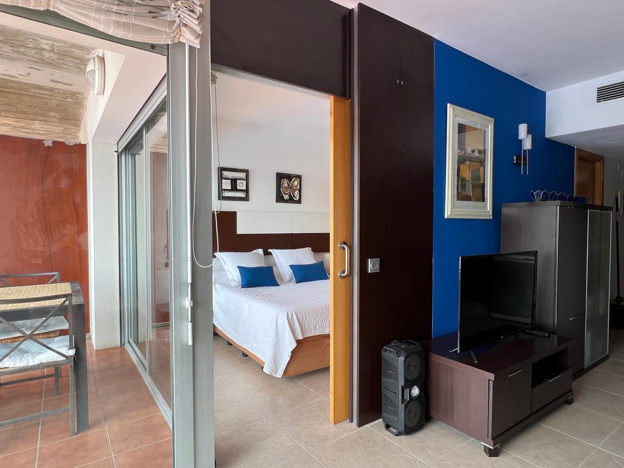 Blau Apartamento Frente A Los Canales Y Las Puestas De Sol De Roses Exterior foto